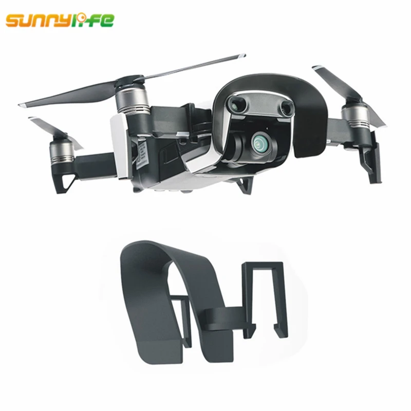 Sunnylife для DJI Mavic Air Lens солнцезащитный капюшон козырек с замком карданный чехол