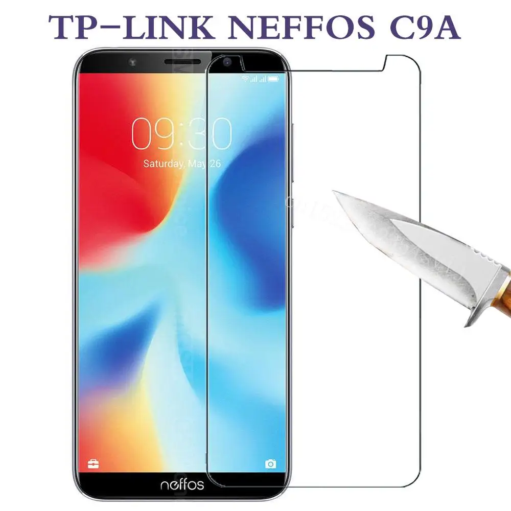 Закаленное стекло премиум класса для телефона NEFFOS C9A защита экрана закаленная