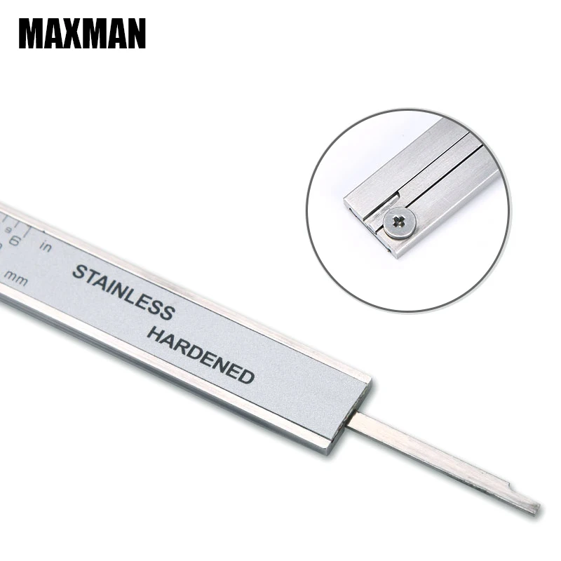 Штангенциркуль MAXMAN 0 150 мм измерительный инструмент из нержавеющей стали