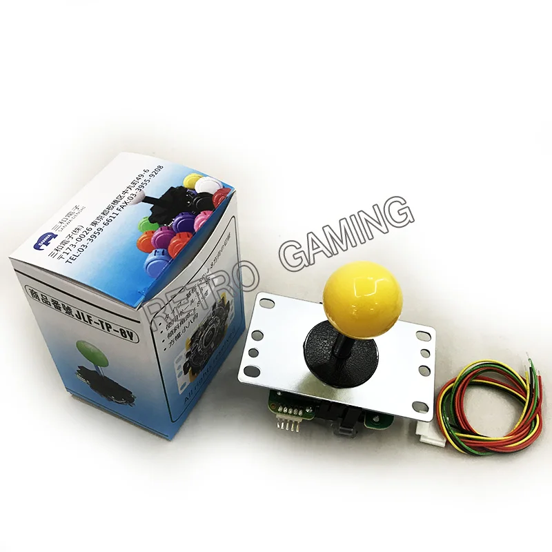 Оригинальный Совершенно новый JLF TP 8YT Sanwa Джойстик для аркадной игры Jamma 12 цветов в
