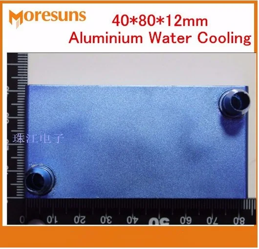 2pcs up side water out 40*80*12mm Aluminium Water Block Cooling Heatsink Block Liquid Cooler For CPU GPU 2pcs up side water out 40*80*12mm Aluminium Water Block Cooling Heatsink Block Liquid Cooler For CPU GPU