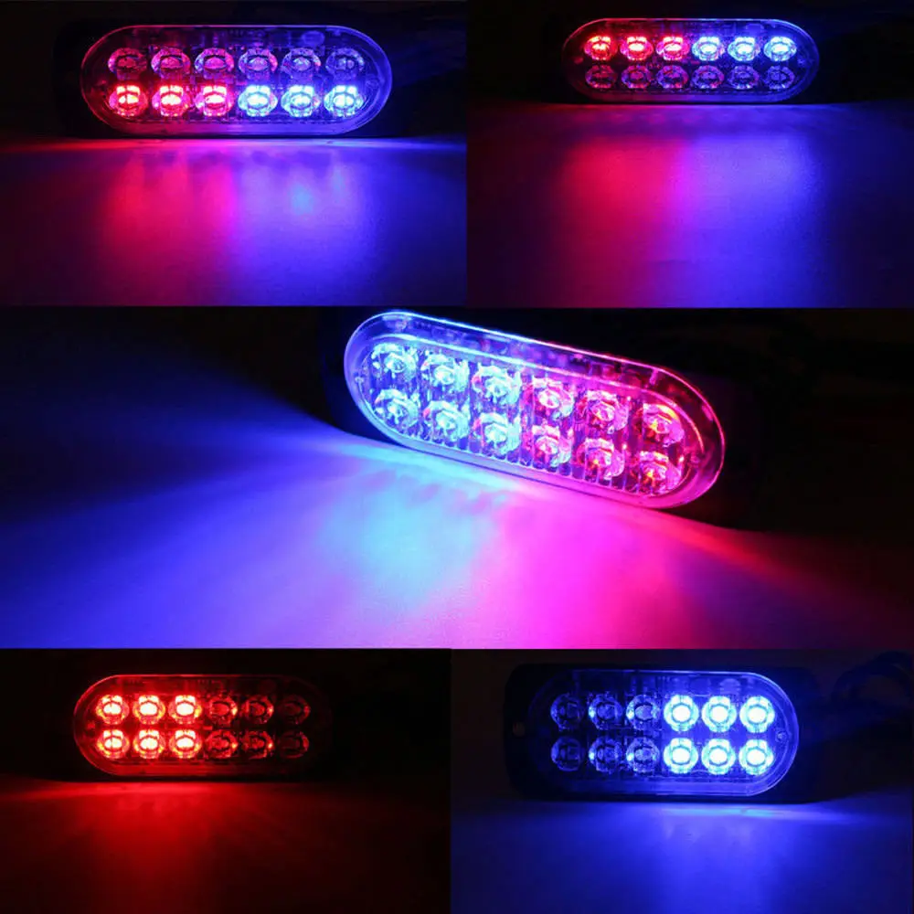 1/2/4 шт 12Led стробоскоп сигнальный свет мигающий световой бар грузовик автомобиль