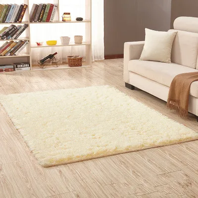 Длинные волосы 160 см x 200 см утолщенные Промытые шелковые волосы нескользящий ковер журнальный столик для гостиной одеяло ковер для спальни коврики для йоги - Цвет: 2