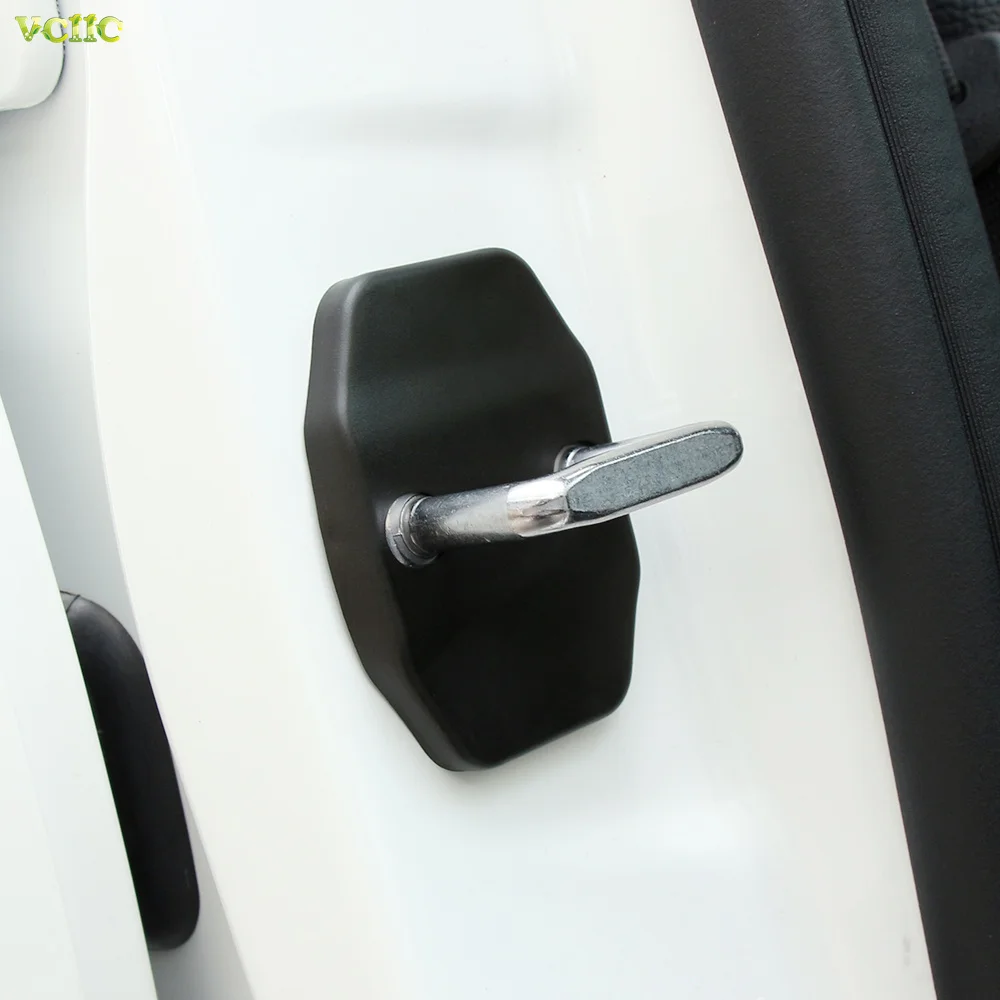 Стайлинг автомобиля ABS пластиковая крышка дверного замка чехол подходит для MERCEDES