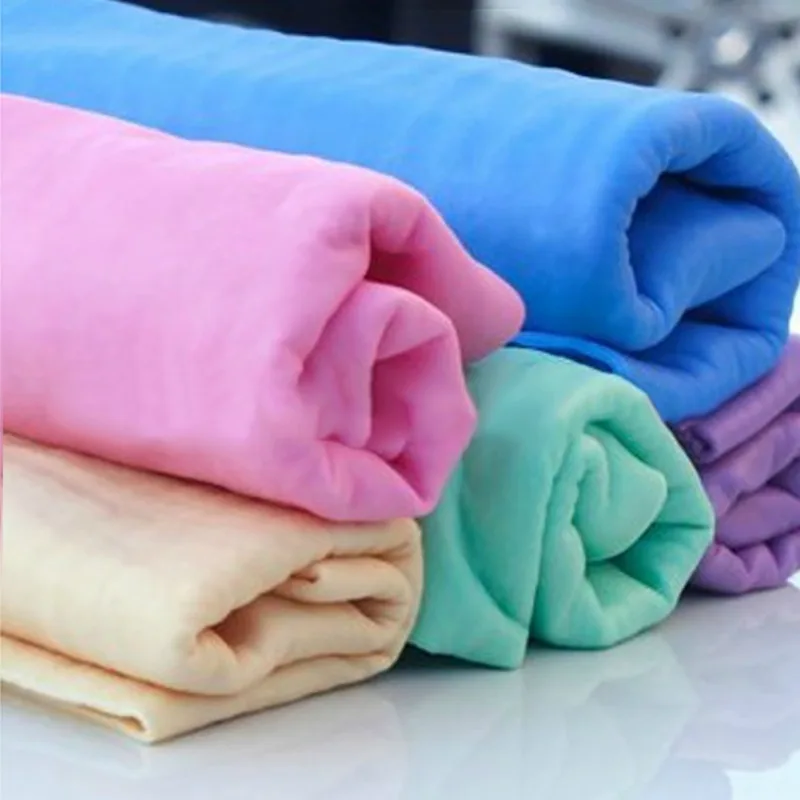 

Magic Synthetic Deerskin PVA Car Cleaning Cham Towel Wash Cloth Pet towel