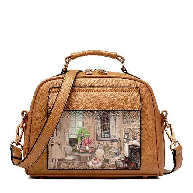 Fashion PU Leather Women Handbag Tote Shoulder Bag Ladies Girls Casual Vintage Messenger Hot Sale | Багаж и сумки