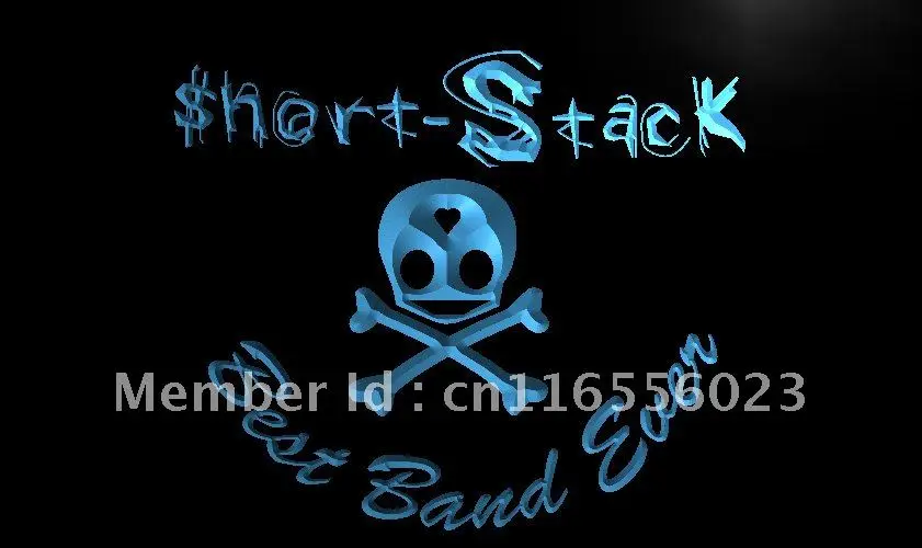 

LA349- Best Band Ever Short Stack LED Neon Light Sign home decor crafts