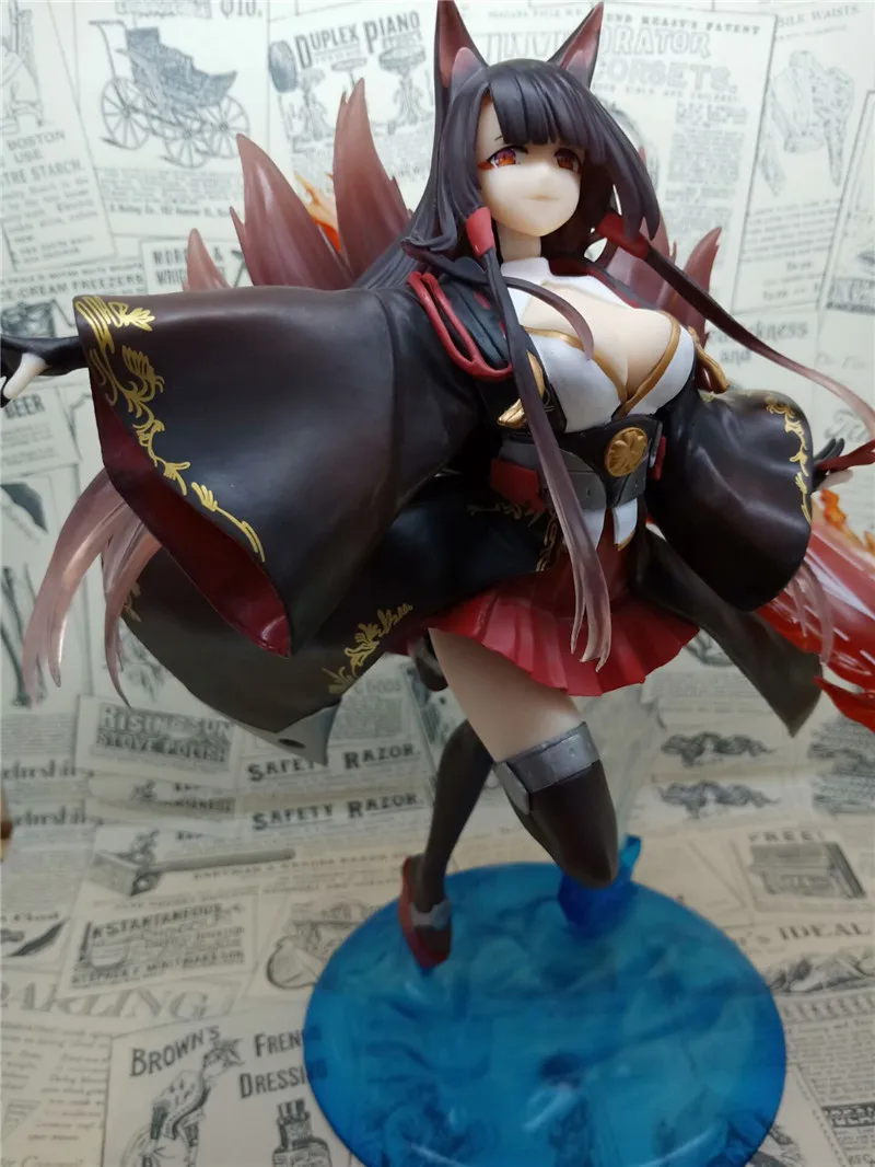 28 см японская сексуальная девушка фигурка анимэ Azur Lane игры акаджи каэде 1/7 шкала