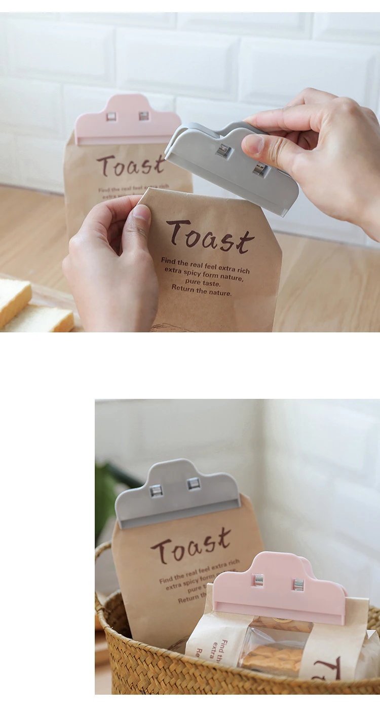 1 шт. кухонная сумка для хранения, зажимы, упаковщик, органайзер для еды, свежая пищевая Чипса, закуска для кофе-брейка, гаджеты для обслуживания свежести, посуда для дома
