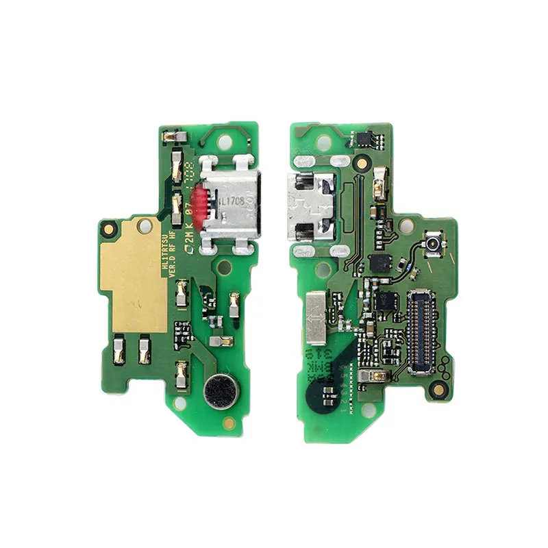 Для Huawei Y7 Prime usb зарядный порт док станция разъем плата для зарядки гибкий кабель