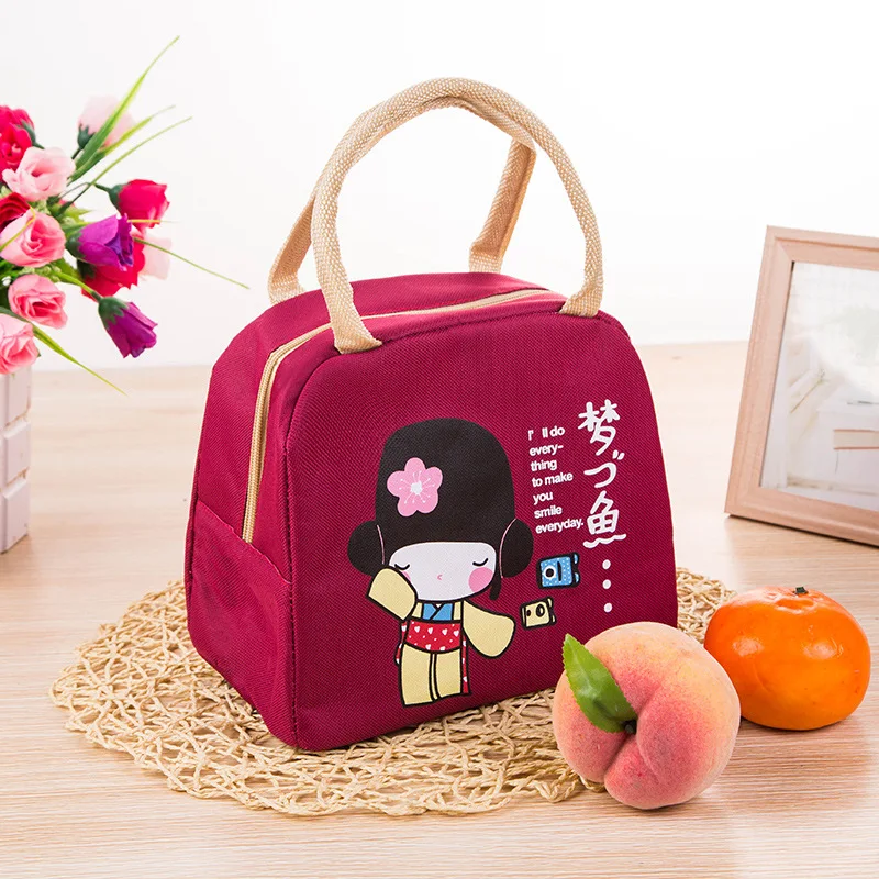 2018 новая японская девушка пансион bento ручной утолщение водонепроницаемый