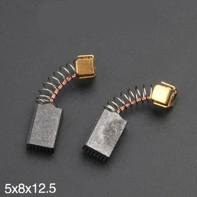 2 шт./лот набор угольных щеток 4 мм 5x5 для электродвигателя dremel, электроинструменты, перфоратор, угловые шлифовальные машины, машина для резки и резьбы - Цвет: CB64