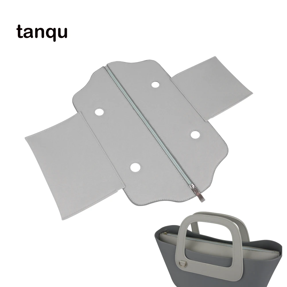 Классическая мини сумка tanqu из искусственной кожи на молнии вставки с накладной