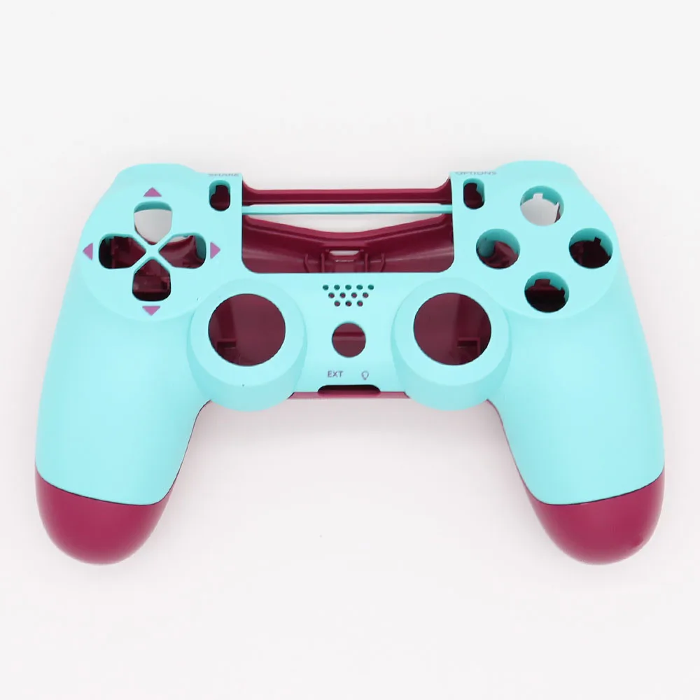 C PS4 Pro 4,0 чехол для контроллера, Передняя Задняя крышка, жесткий верхний корпус, чехол для Playstation 4 Pro V2 Dualshock 4 Pro JDS 040 JDM-040 - Цвет: C