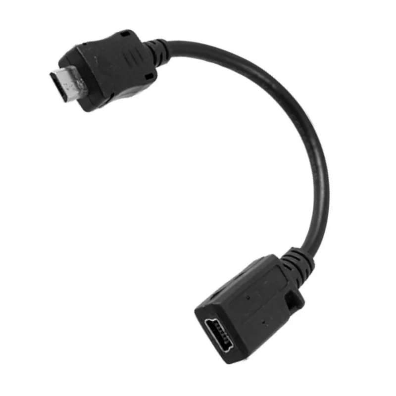 Мини 5 контактный Женский адаптер Черный Micro USB штекер #8|Кабели HDMI| |