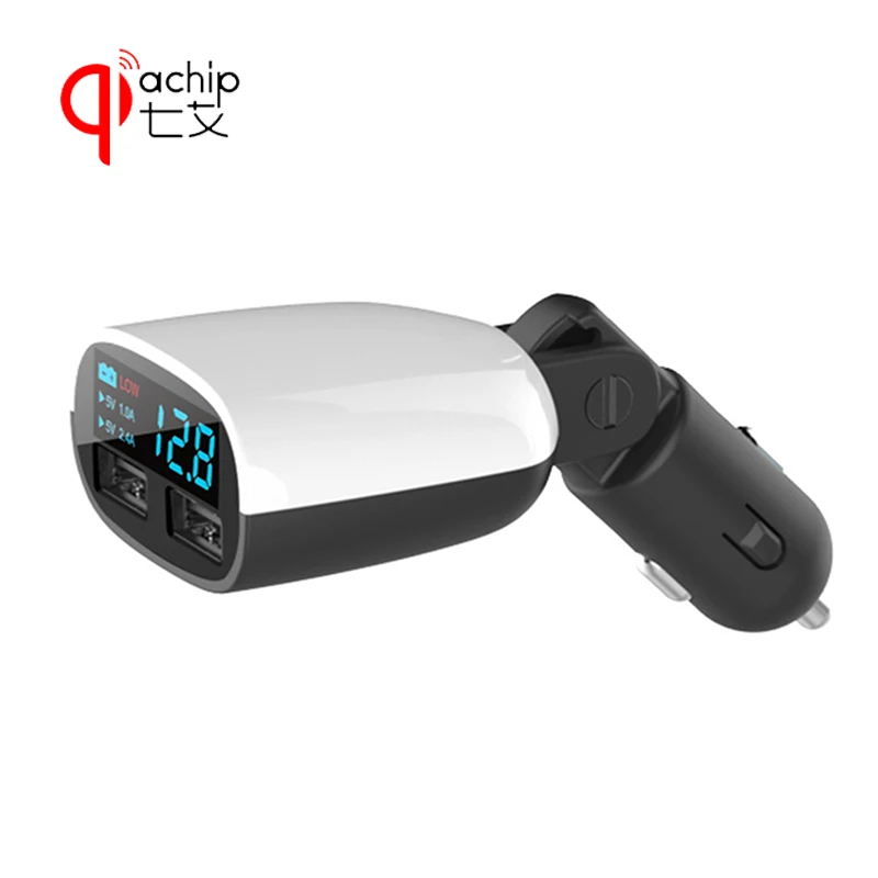 NEW Dual USB Car Charger 3.4A 2-port usb Phone charger Power Adapter for Smart Led display voltage accessory | Электроника