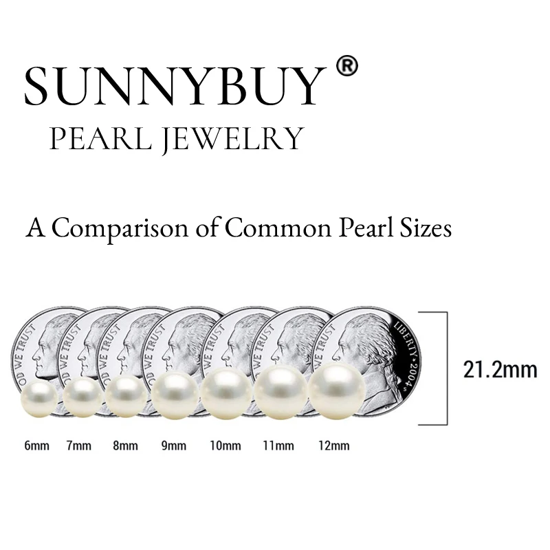 Sunnybuy пресноводный жемчуг 8-9 мм серьги Роскошные Squar Стиль Серебро 925