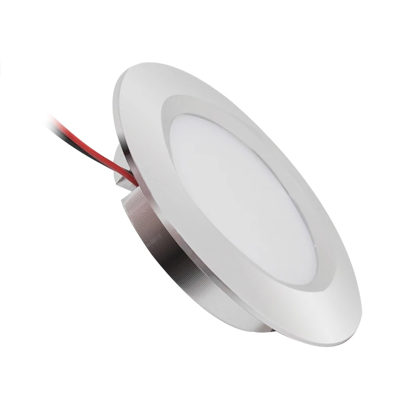 

1Pcs Car LED Dome Light 12V Recessed Down Interior Lamp Cold White Warm White Mirror Reflector Light