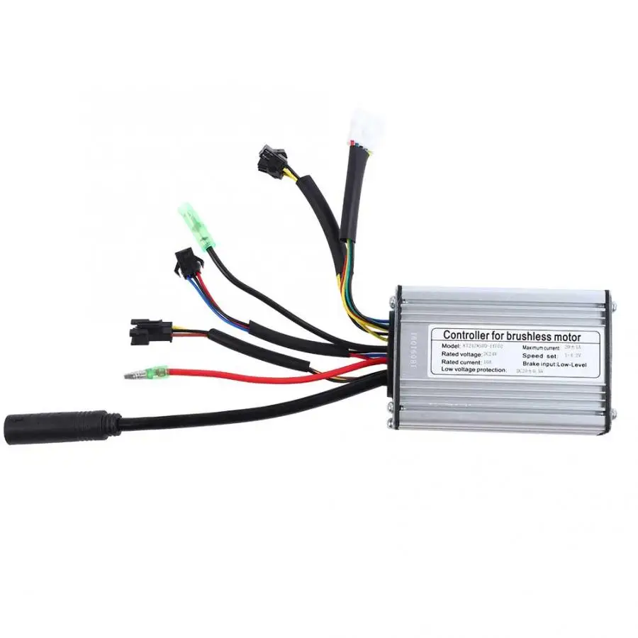 6 Трубок 20A 24V 250W контроллер для электрического велосипеда мотора скутера