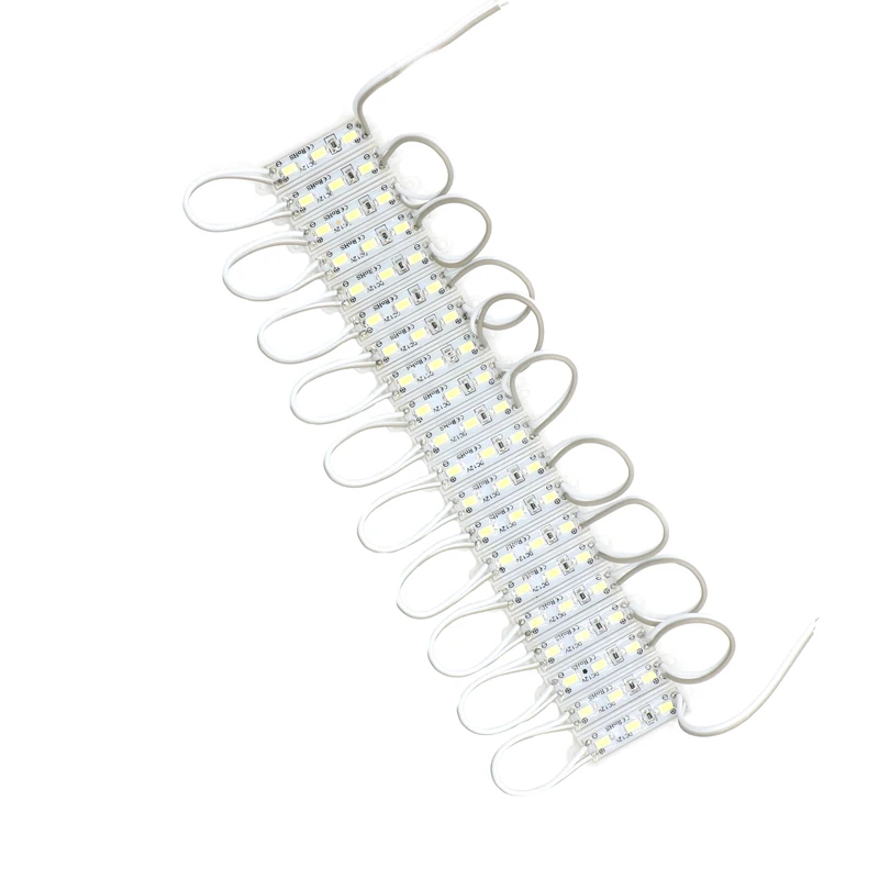 SZYOUMY 5630 SMD СВЕТОДИОДНЫЙ модуль 3 светодиода DC12V водонепроницаемый светодиодный