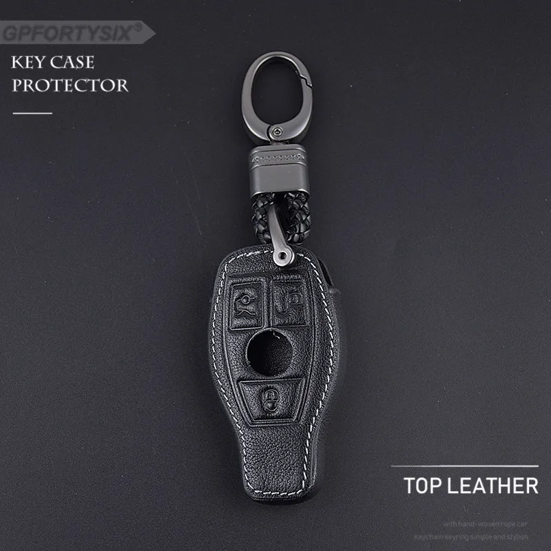 Кожаный чехол GPFORTYSIX для автомобильного ключа защитный Mercedes Benz W203 W210 W211 W124 умный