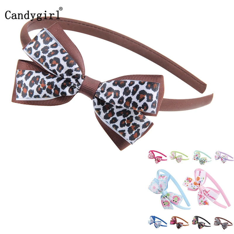 10pcs Butterfly Bow Headbands Cute Animal Rose Headdress Leopard Headband Women Girls Wreath Hair Headwear Jewelry Accessories |
