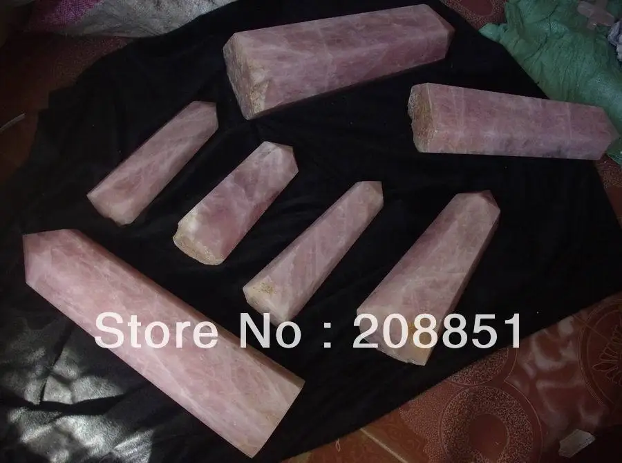 Натуральный розовый кварц стеклянные точки оптовая цена|crystal point|crystal crystalcrystal quartz