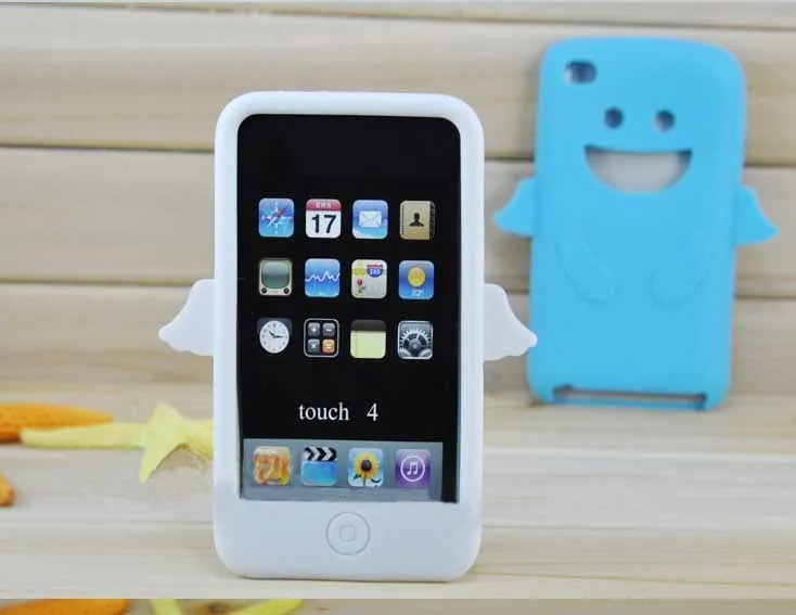 Силиконовый чехол для Apple iPod Touch 4th Gen 4 г iTouch Обложка держатель |