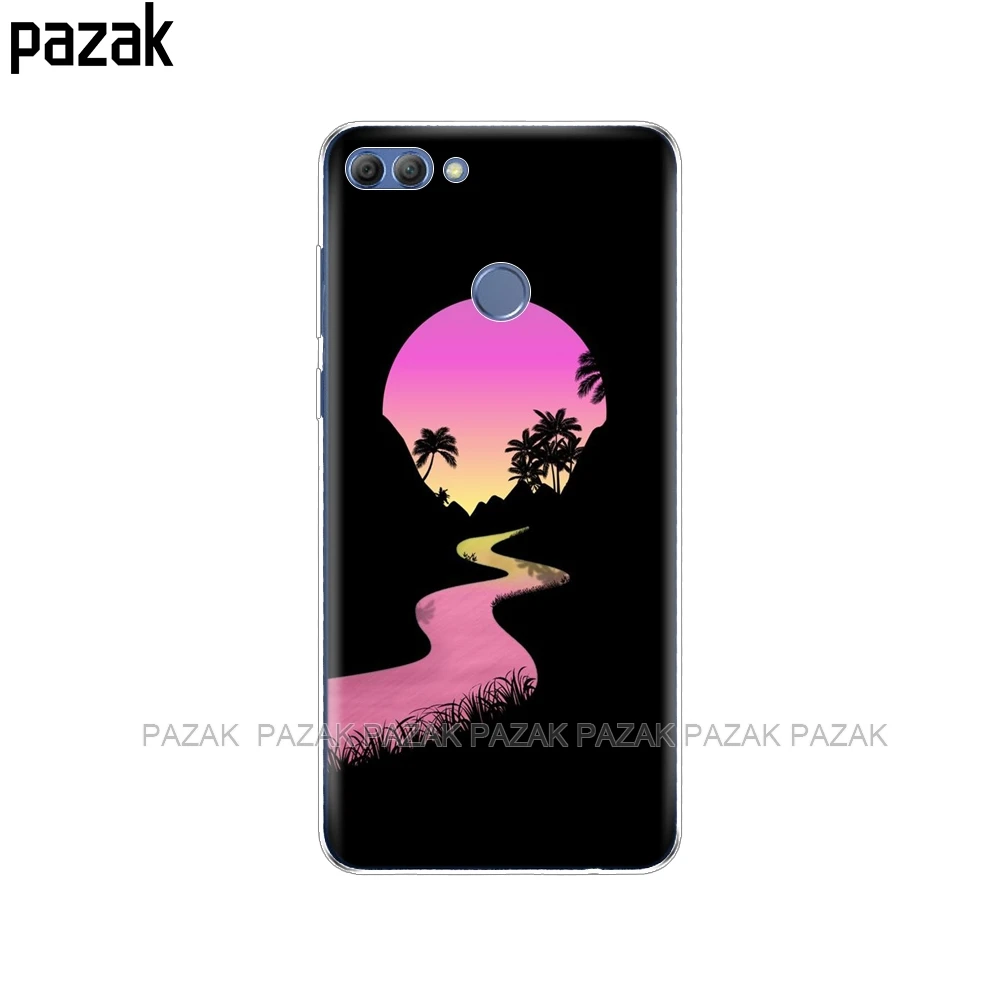 52259 Чехол для huawei P Smart чехол Enjoy 7S Мягкий ТПУ силиконовый чехол-накладка для huawei P Smart Coqa чехол с принтом - Цвет: 52259