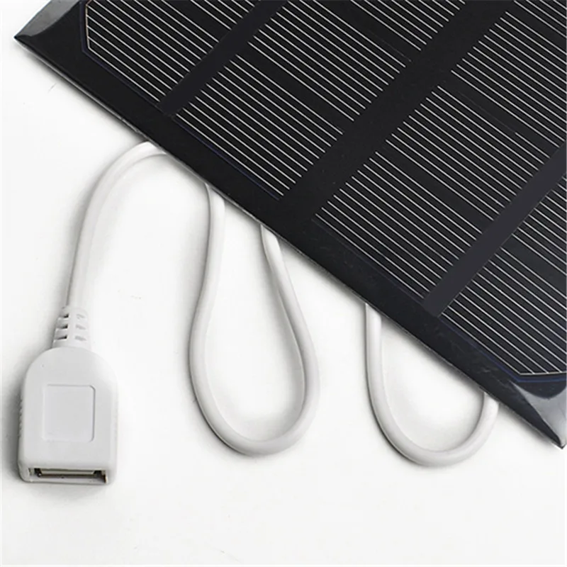 6V 3W 600MA Power Bank солнечная панель USB зарядное устройство для путешествий мобильный