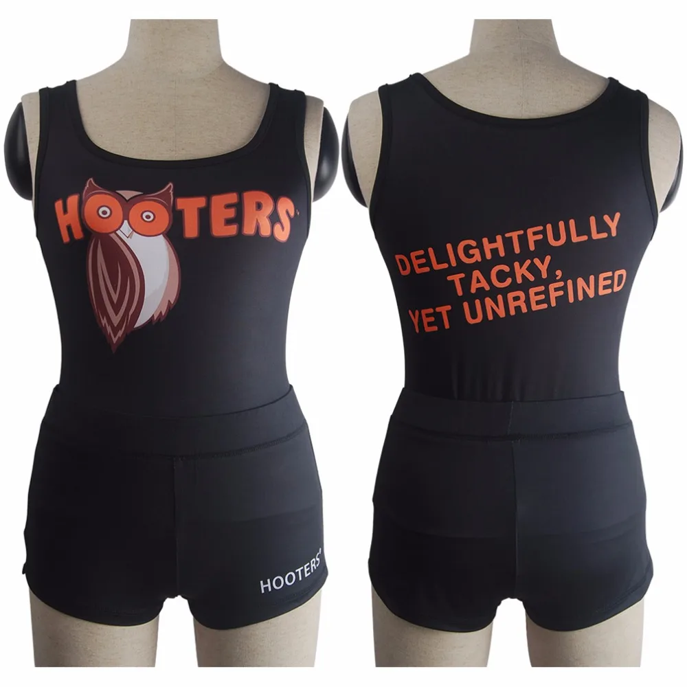 Женская униформа с капюшоном для девочек сексуальный наряд шорты официанта топ