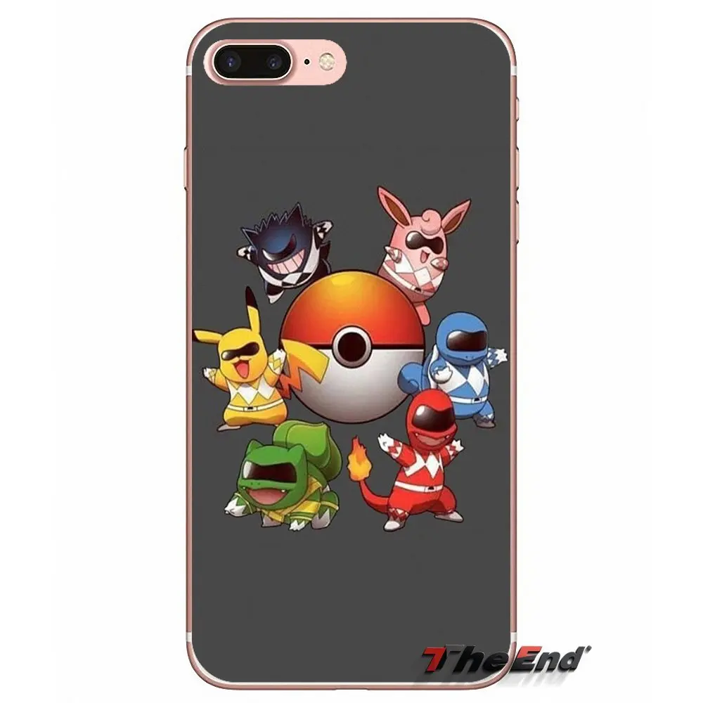 ТПУ Shell случаи Мода Pokemons Go Team Mystic тонкий Для Сяо mi красный 4A 4X3 S Примечание 3 4 5 Pro 5A 6