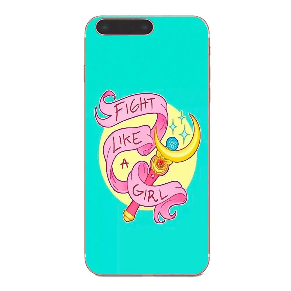 Чехол для телефона Sailor Moon Girls Galaxy Alpha Core Note 2 3 4 S2 A10 A20 A20E A30 A40 A50 A60 A70 M10 M20 M30 |