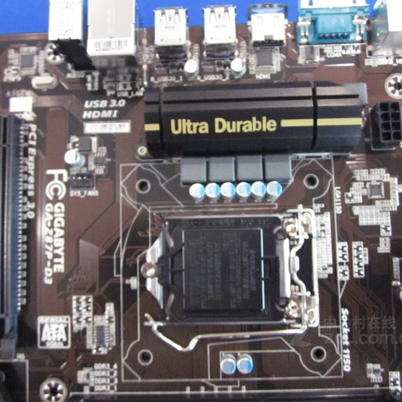 Gigabyte GA-Z87P-D3 материнская плата для Intel Z87 DDR3 USB3.0 32GB SATA III LGA 1150 Z87P D3 десктопная Б/у |