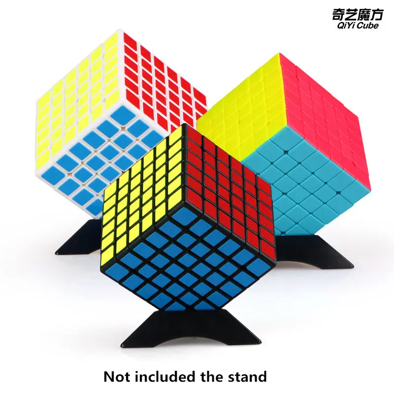 QiYi Qifan 6x6x6 волшебный скоростной куб Qiyi без наклеек Профессиональный 6x6