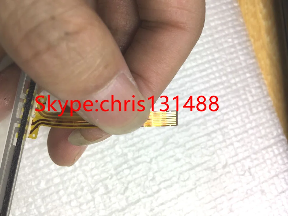 Новый сенсорный экран 8,0 дюйма TFT LCD Digitizer LA080WV2(TD)(01) LA080WV2-TD01 для Toyota Highlander (2014-2015) RAV4 Автозапчасти на.