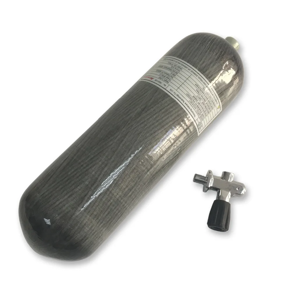 Bestellen AC16831 Pcp Gun Luft Komprimiert 6,8 L Tauchen 300Bar Hochdruck Zylinder Airsoft Guns 4500Psi Tank Sicherheit & Schutz Softgun