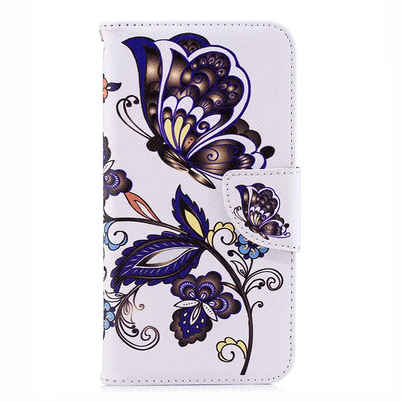White Butterfly Чехол-книжка с бумажником для Honor 7 S DUA-LX2 DUA-L22 чехол 5,45 ''из искусственной кожи Fundas для huawei Honor 7 S 7 S Honor7S чехол B116 - Цвет: White Butterfly