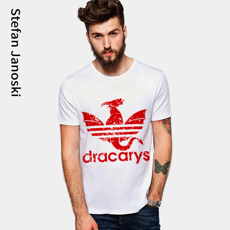 Stefan Janoski Мужская футболка Camiseta Dracarys Игра престолов мать драконов унисекс Harajuku