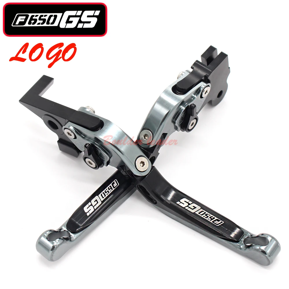 Лазерный Логотип для BMW F650GS F650 GS 2008-2012 2009 2010 2011 красный CNC регулируемые складные