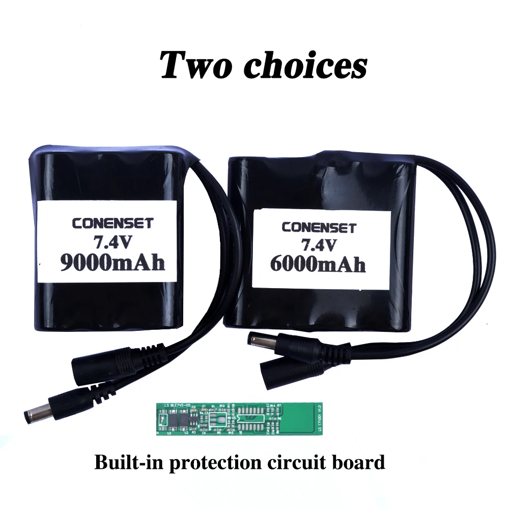 

8.4V 7.2V battery for DSLR camera
