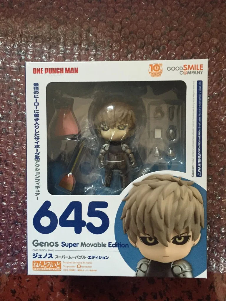 10cm Height Q Version ONE PUNCH MAN Genos Movable Action Figure Toys Collection Doll | Игрушки и хобби