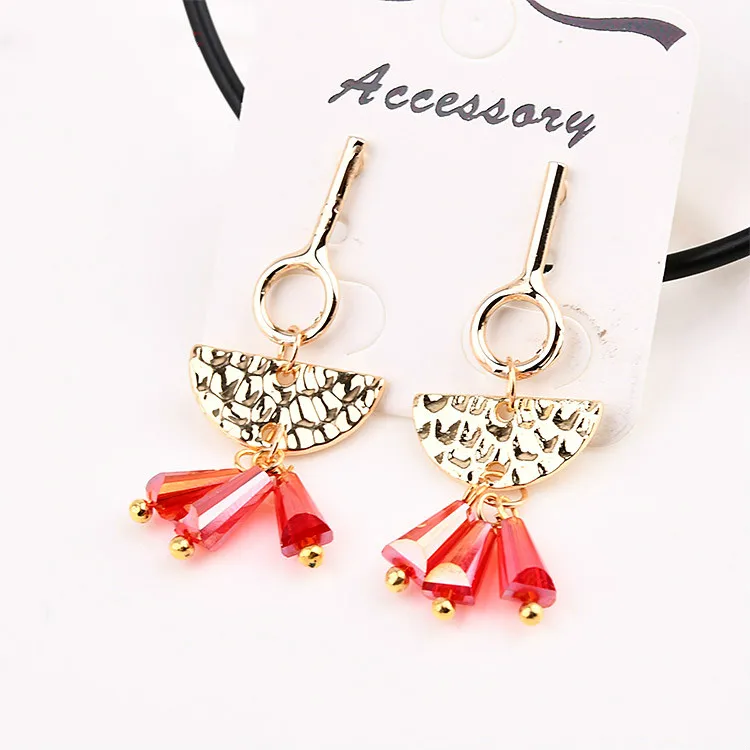 Ювелирные аксессуары сделай сам для ушей сплав простые геометрические круглые