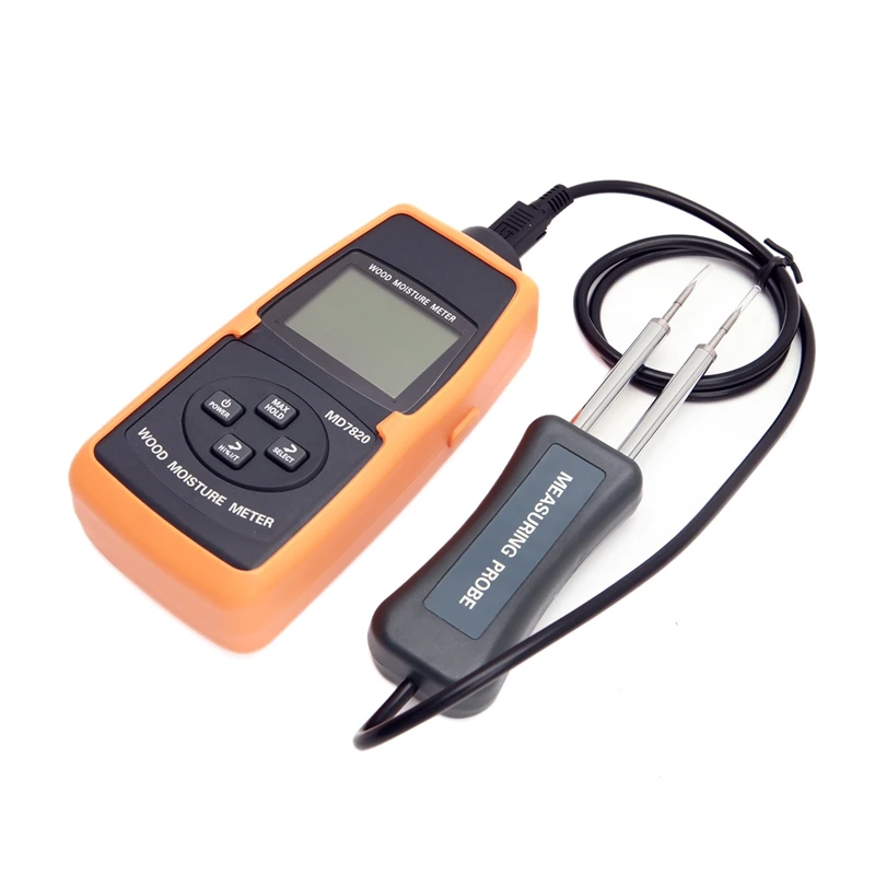 New Original High Sensitive Precision Handheld MD7820 Digital Wood Moisture Meter Tester Temperature Humidity Analyzer | Инструменты