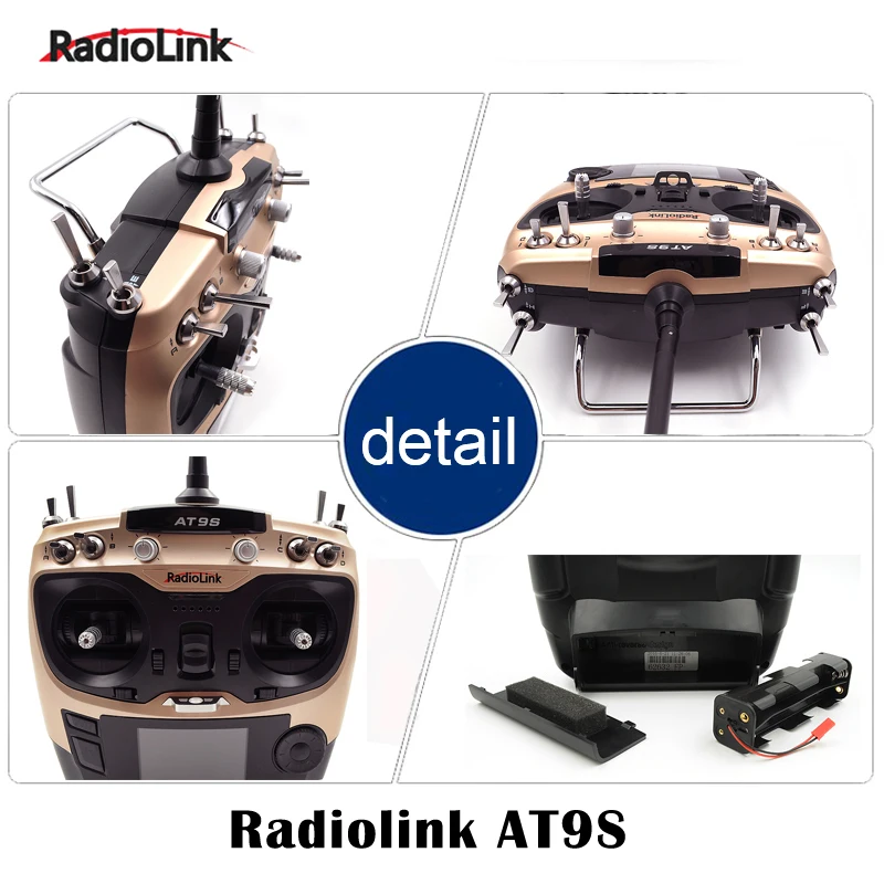 2 4 ГГц 9CH передатчик Radiolink AT9S с R9DS приемником DSSS FHSS Double AT9 обновленная версия