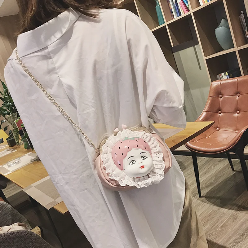 Винтажная маска героя из мультфильмов кукла искусственной кожи в виде ракушки