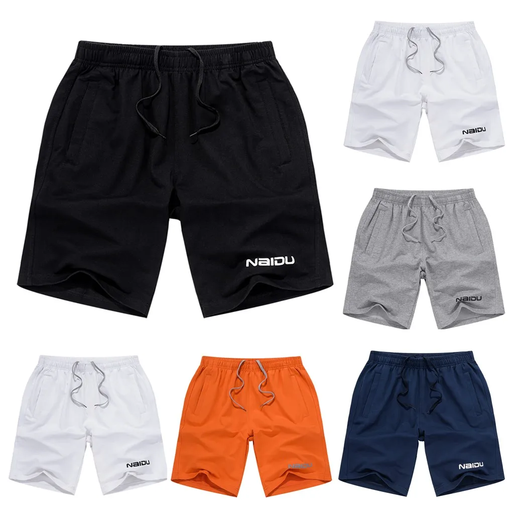 

high quality mens shorts summer solid sweatshorts jogging casual home wear Large Size shorts men pantalones cortos hombre d90618