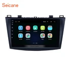 Seicane ROM 16 ГБ Автомобильный 9 дюймов Android 9,1 GPS навигация Радио мультимедийный плеер для MAZDA 3 2009 2010 2011 2012 Поддержка TPMS 3G