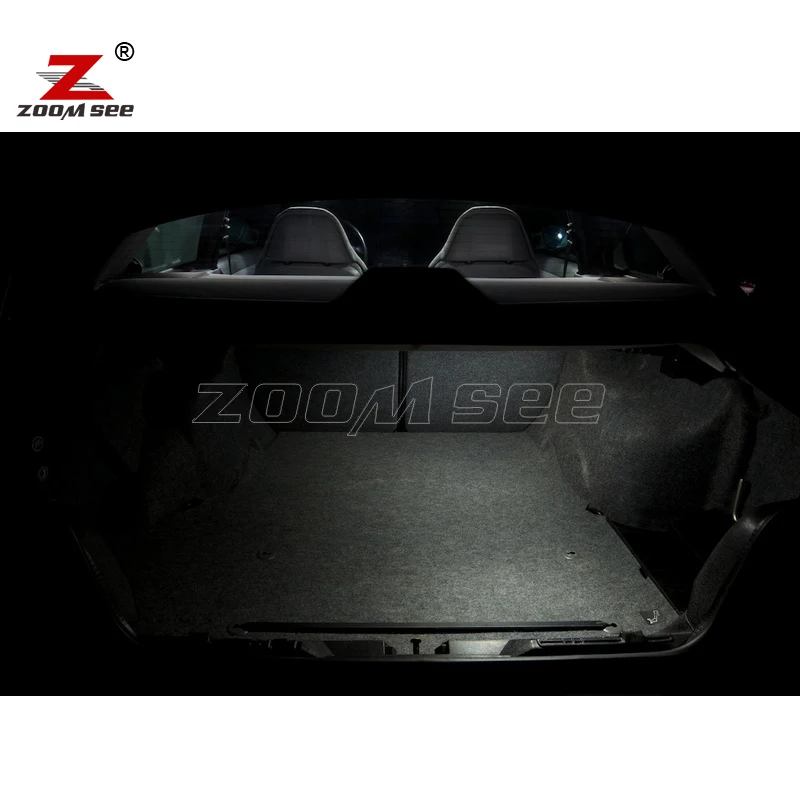 12x Светодиодная лампа пластина + Внутренняя купольная перчаточного ящика для bmw 3