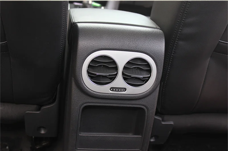

Free Shipping air conditioning vent decorative frame outlet panel trim cover accessories For Volkswagen vw Tiguan mk1 2010-2017